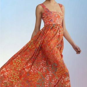 Cynthia Rowley Isla Flora Midi, NWT, Never Worn, Size Small